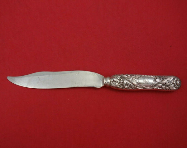 Chrysanthemum by Tiffany and Co Sterling Silver Fish Knife AS Wide Blade 7 5/8"