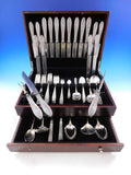 Wedgwood by International Sterling Silver Flatware Service Dinner 96 pcs P Mono