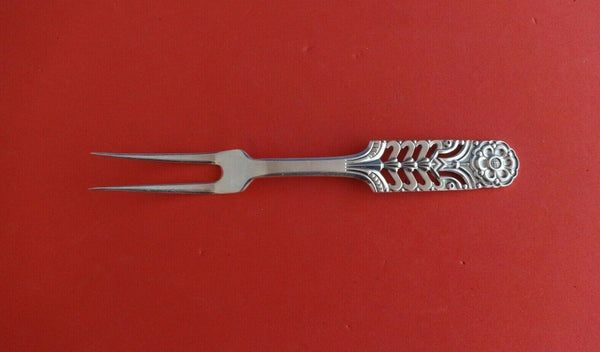 Floriform by David Andersen Norwegian Sterling Silver Serving Fork 2-Tine 8 3/4"