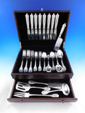 Soubise by Puiforcat French Sterling Silver Flatware Set Service 45 pcs Dinner
