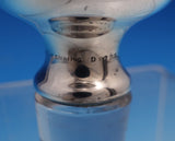 Etruscan by Gorham Sterling Silver Glass Perfume Bottle w/ Decals #D5737 (#9102)
