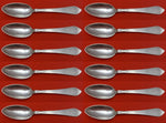 Continental by Georg Jensen Sterling Silver Grapefruit Spoon Set of 12pcs 5 7/8"