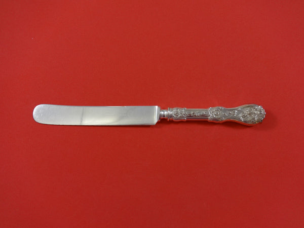 Glenrose by Wm. Rogers Plate Silverplate Dinner Knife w/SP Blunt Blade 9 3/8"