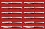 Candlelight by Towle Sterling Silver Steak Knife Custom Set 12 pcs 8 1/2"