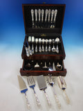 King Richard by Towle Sterling Silver Flatware Set for 8 Service 57 pcs Dinner