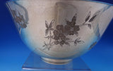 Dogwood by Kirk Sterling Silver Ice Bowl Hand Engraved #79 4" x 8" (#7148)
