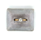 14k Gold Antique 1/2 Carat European Cut Genuine Natural Diamond Ring (#J5352)