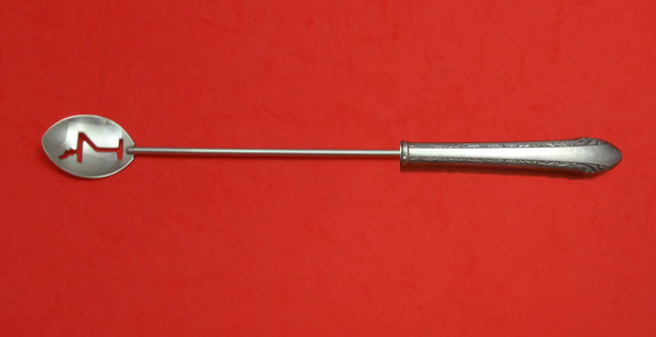 Chased Romantique by Alvin Sterling Silver Martini Spoon HHWS Custom Approx. 10"