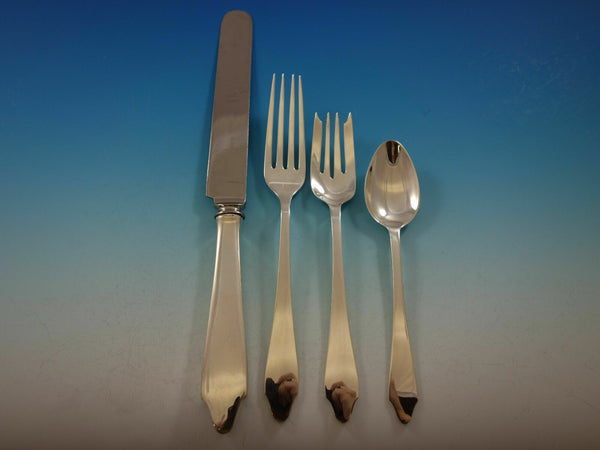 Clinton by Tiffany and Co Sterling Silver Dinner Size Place Setting(s) 4pc
