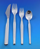 Marski Tapio Wirkkala Sterling Silver Flatware Set Service Scandinavian Modern