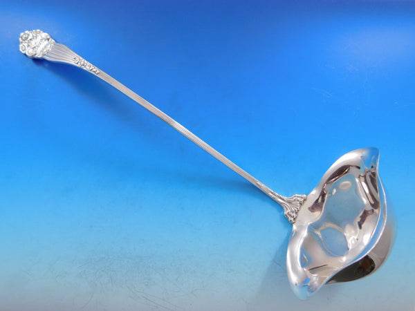 Georgian by Towle Sterling Silver Punch Ladle Double Spout FH AS 13 1/2" Serving