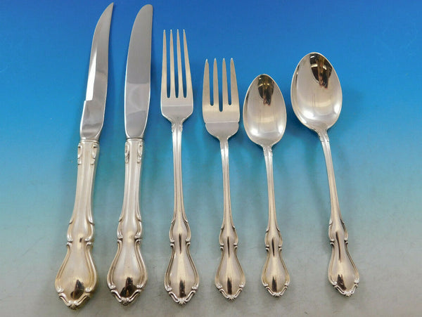 Hampton Court by Reed & Barton Sterling Silver Flatware Set 12 Service 79 Pieces