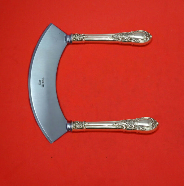 American Victorian by Lunt Sterling Silver Mezzaluna Knife HH WS 6 1/4" Custom