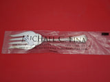Floreale by Zaramella Argenti Italian Sterling Fish Serving Fork 9 5/8" New