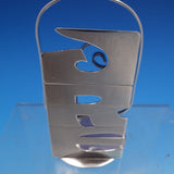 Leonore Doskow Sterling Silver Letter Holder Handwrought 3 1/4" x 2 1/2" (#7884)