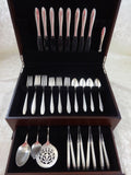 Lasting Spring by Oneida Sterling Silver Flatware Set For 8 Service 44 Pieces