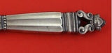 Acorn by Georg Jensen Sterling Silver Bread Knife Wide Serrated w/GI Mark 11"