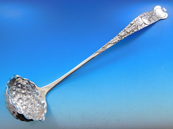 Vine by Tiffany and Co Sterling Silver Punch Ladle w/ Tomatoes Double Spout 15"