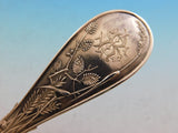 Japanese by Tiffany and Co Sterling Silver Cracker Scoop Gold-Washed 9 1/2"