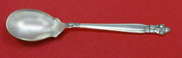 Silver Poppy by Lunt Sterling Silver Ice Cream Spoon Custom Made 5 3/4"