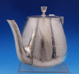 Colonial by Whiting Sterling Silver Tea Set 7pc with Kettle on Stand (#8537)