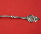 Medallion by Koehler and Ritter Coin Silver Serving Spoon 9" Heirloom Silverware