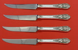 Crown Princess by International Sterling Silver Steak Knife Set 4pc HHWS Custom