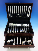 Chapel Bells by Alvin Sterling Silver Flatware Set For 12 Service 92 Pieces
