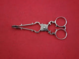 English Georgian Sterling Silver Sugar Nips scissor style  4 1/4"
