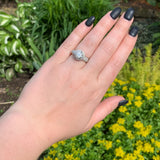 18k 1.55 Carat Genuine Diamond Engagement Ring with GIA Report 2.55cttw (#J6741)