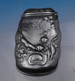 Lily of the Valley by Whiting Sterling Match Safe #2335 3-Letter Mono (#8941)