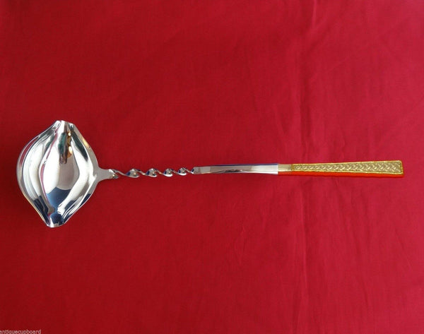 GOLDEN TRADEWINDS BY INTERNATIONAL STERLING SILVER PUNCH LADLE TWIST HHWS CUSTOM