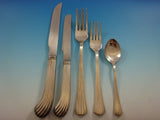 Pavillion by Calegaro Silverplate Flatware Set For 4 Service 23 Pieces Italy