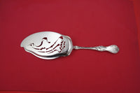 Les Cinq Fleurs by Reed and Barton Sterling Fish Server pierced w/ flowers 12"