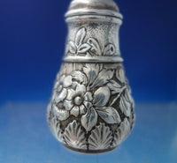 Repousse by Whiting Sterling Silver Pepper Shaker #14 2 1/4" x 1 1/4" (#5417)