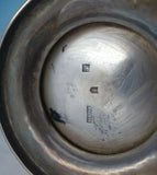 Danish .934 Silver Tea Pot Individual w/Wood Handle and Finial 4" x 8 1/4" #5511