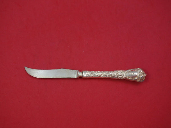 Chrysanthemum by Durgin Sterling Silver Fruit Knife Serrated 7" Silverware