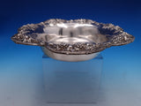 Woodside Sterling Silver Fruit Bowl #2158 Grape Motif 9 3/4" 9.4 ozt (#7751)