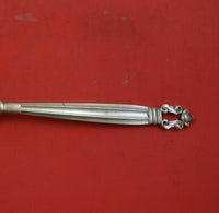 Acorn by Georg Jensen Sterling Silver Salad Serving Fork All Sterling Rounded 9"