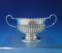 Wave Edge by Tiffany and Co Sterling Silver Sugar Creamer Set 2pc c.1900 (#5895)