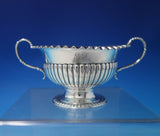 Wave Edge by Tiffany and Co Sterling Silver Sugar Creamer Set 2pc c.1900 (#5895)