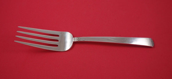 Regency by Lunt Sterling Silver Cold Meat Fork Large 9"