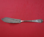 Domestic by Gorham Sterling Silver Master Butter Flat Handle Bright-Cut 6 3/4"