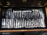 AJ Fuller by Tiffany Sterling Silver Flatware Set Service 315 pcs Custom Pattern