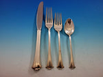 Newport Scroll by Gorham Sterling Silver Flatware Set for 6 Service 27 Pieces