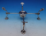 William Plummer English Georgian Sterling Silver Warming Stand w/ Burner (#8009)