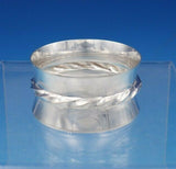 Silver Flutes by Towle Sterling Silver Napkin Ring Original #102 1" x 2"
