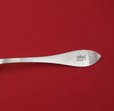 Antique Hammered by Shreve Sterling Silver Berry Spoon 9 1/4" Serving Heirloom