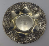 Repousse by Kirk Sterling Silver Fruit Bowl 9" Diameter #15 (#0541)