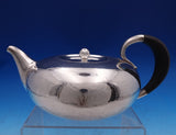 Cosmos by Georg Jensen Sterling Silver Tea Set 5pc with Wood Handles (#8798)